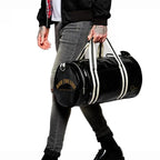 Sport Gym Bag aus wasserdichtem PU-Leder – Unisex Fitness- &amp; Reisetasche mit Schuhfach, Schultertasche für Training, Alltag &amp; Wochenendtrips 