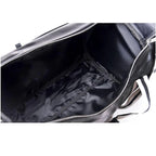 Sport Gym Bag aus wasserdichtem PU-Leder – Unisex Fitness- &amp; Reisetasche mit Schuhfach, Schultertasche für Training, Alltag &amp; Wochenendtrips 