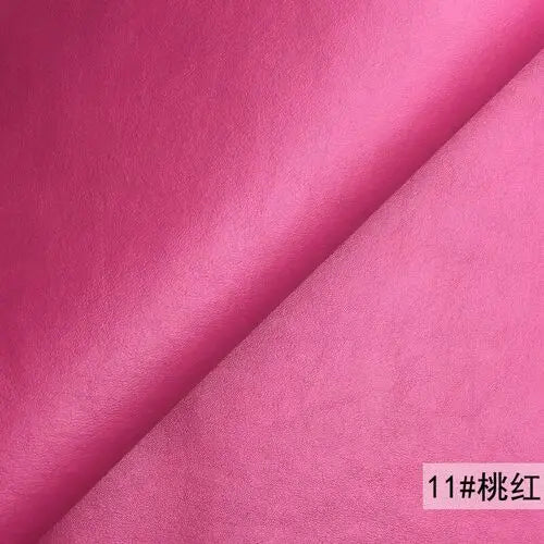 PU Kunstleder Meterware Napa Optik – Wasserabweisender Lederstoff 138 cm breit für Sofa, Polster & DIY Nähprojekte