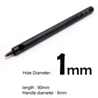 Professionelles Leder Lochstanzer Set 1–12 mm – Hochwertiges Rundloch-Punzierwerkzeug aus Carbonstahl für Gürtel, Wallets & Lederarbeiten