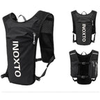 INOXTO Wasserdichter Laufrucksack 5L – Gilet d'hydratation ultra léger avec bouteille d'eau de 1,5 L pour la course, le trail et le VTT
