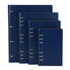 Elegantes Leder-Notizbuch mit Ringbindung – A4/A5/A6/B5 für Büro, Studium & Alltag