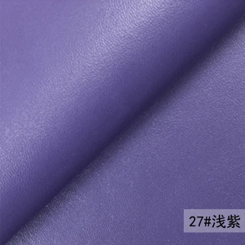 PU Kunstleder Meterware Napa Optik – Wasserabweisender Lederstoff 138 cm breit für Sofa, Polster & DIY Nähprojekte