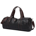 baldauren PU-Leder Sporttasche – Fitness, Gym & Reisetasche für Damen und Herren mit großem Fassungsvermögen