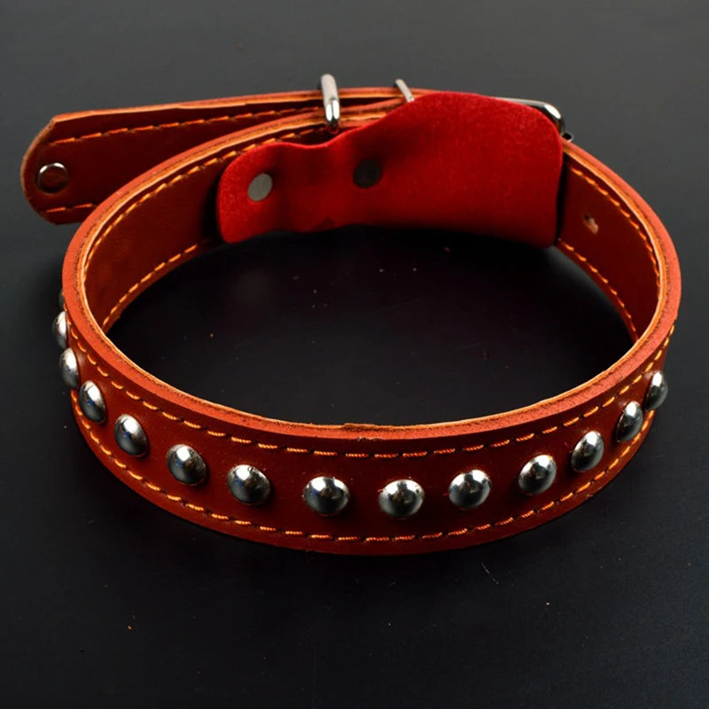 Premium Leder Hundehalsband & Leine Set – Robustes Leder für große Hunde, sicher & stilvoll