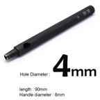 Professionelles Leder Lochstanzer Set 1–12 mm – Hochwertiges Rundloch-Punzierwerkzeug aus Carbonstahl für Gürtel, Wallets & Lederarbeiten