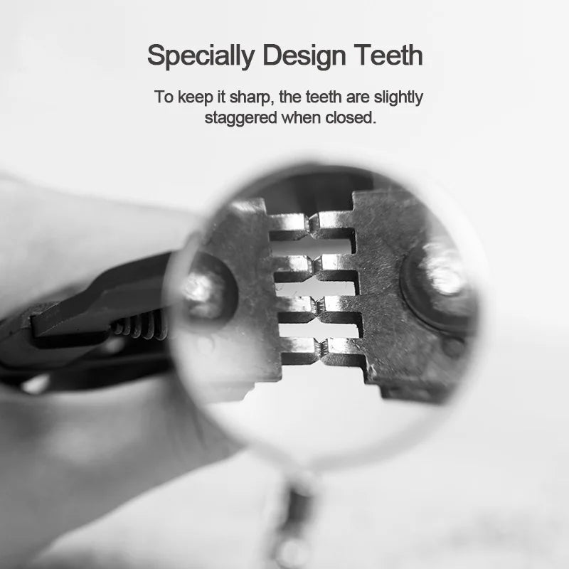 WUTA Leder Lochzange Diamond Chisel – Leise Hand-Lochzange aus Carbonstahl für präzises Leder Nähen & Stitching