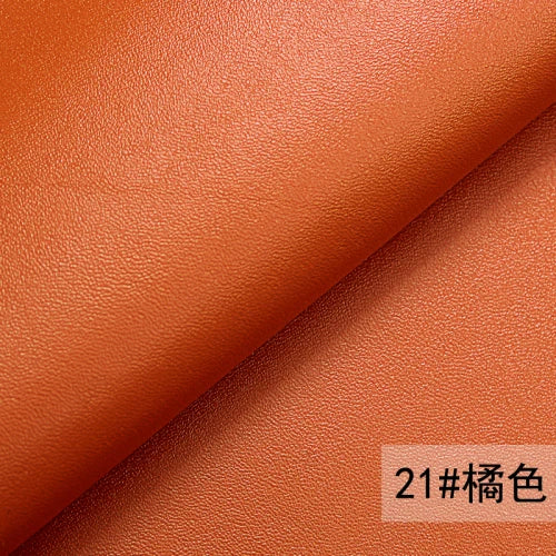 PU Kunstleder Meterware Napa Optik – Wasserabweisender Lederstoff 138 cm breit für Sofa, Polster & DIY Nähprojekte