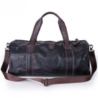 baldauren PU-Leder Sporttasche – Fitness, Gym & Reisetasche für Damen und Herren mit großem Fassungsvermögen