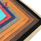 Tissu en cuir synthétique PU en forme de rouleau – Couleurs épaisses, lavables, 0,8 mm pour meubles, canapés, vêtements et bricolage 