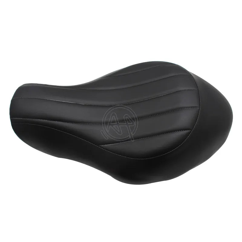 Motorrad PU-Leder Solo Fahrersitz – Schmaler Custom Sitz für Harley-Davidson Sportster 883 / 1200 / Forty Eight, wasserdicht & komfortabel