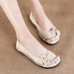 Ferldi Damen Oxfords – Handgefertigte Lederflats, Luxuriöse Loafers et Mokassins aus echtem Rindsleder 