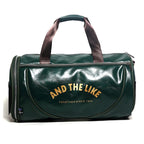 Wellvo Herren PU Leder Reisetasche – Modische Travel Duffle mit Schuhfach, leichte Schulter- &amp; Sporttasche für Reisen, Fitness &amp; Alltag 