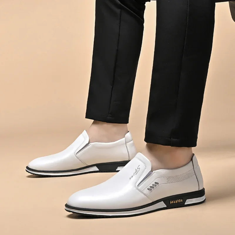Designer Herren Loafer im Leder-Look – Hochwertige Moccasins & Driving Shoes, leichte Slip-On Schuhe für Business & Freizeit