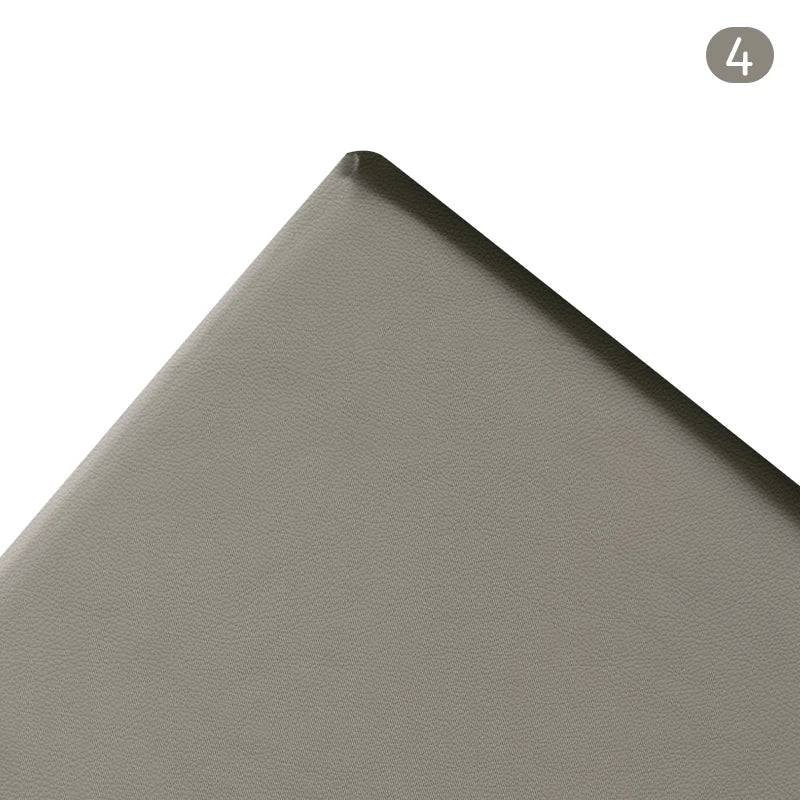 Maßgefertigtes Leder Bankkissen – Rutschfestes Sitzpolster mit dicker Schaumfüllung für Innenmöbel