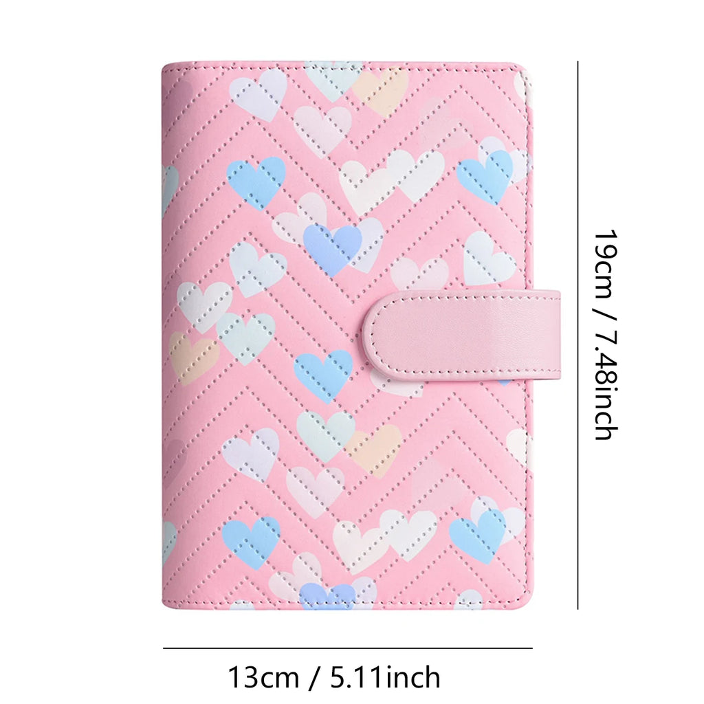 A6 PU Leder Ringbuch – Preiswerter 6-Ring Organizer für Budget, Notizen & Cash-System