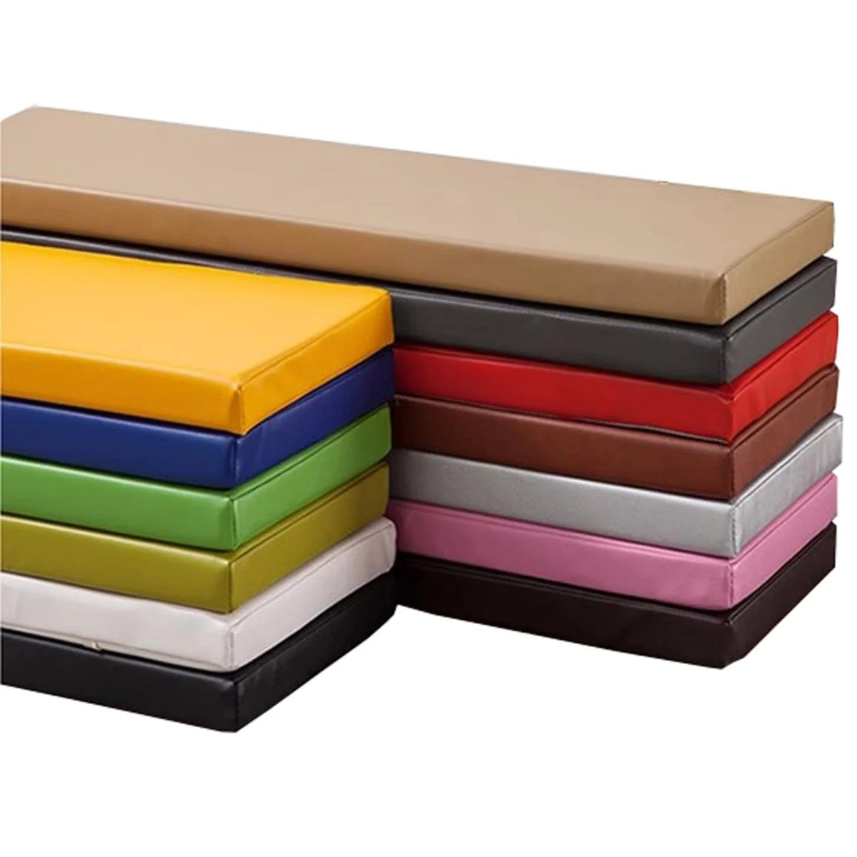 Maßgefertigtes wasserdichtes Sitzkissen aus Wax-Leder – Komfortable Bankauflage für Garten, Terrasse & Schaukel