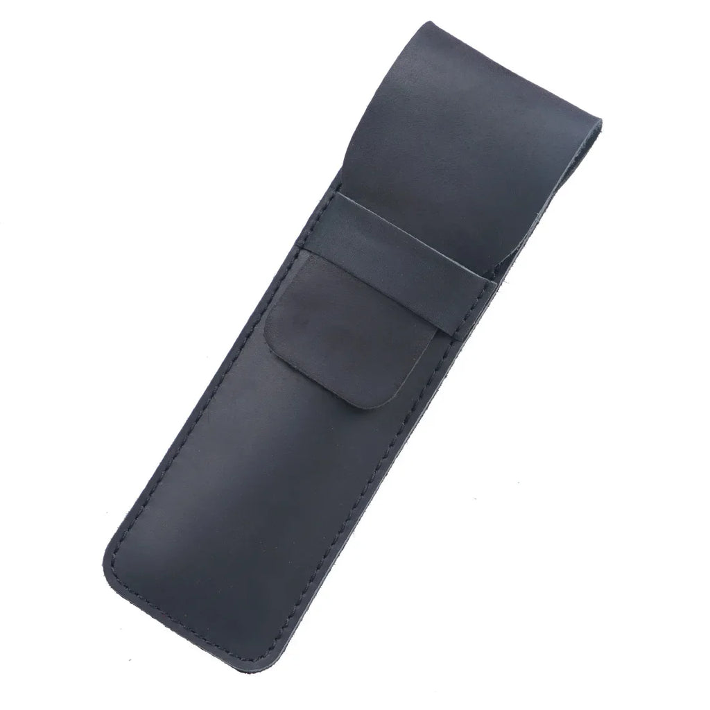 Vintage Leder Stifteetui aus Echtleder – Handgefertigtes Retro Pen Case für Füllfederhalter & Schreibwaren | Schutz & Stil für Schule & Büro