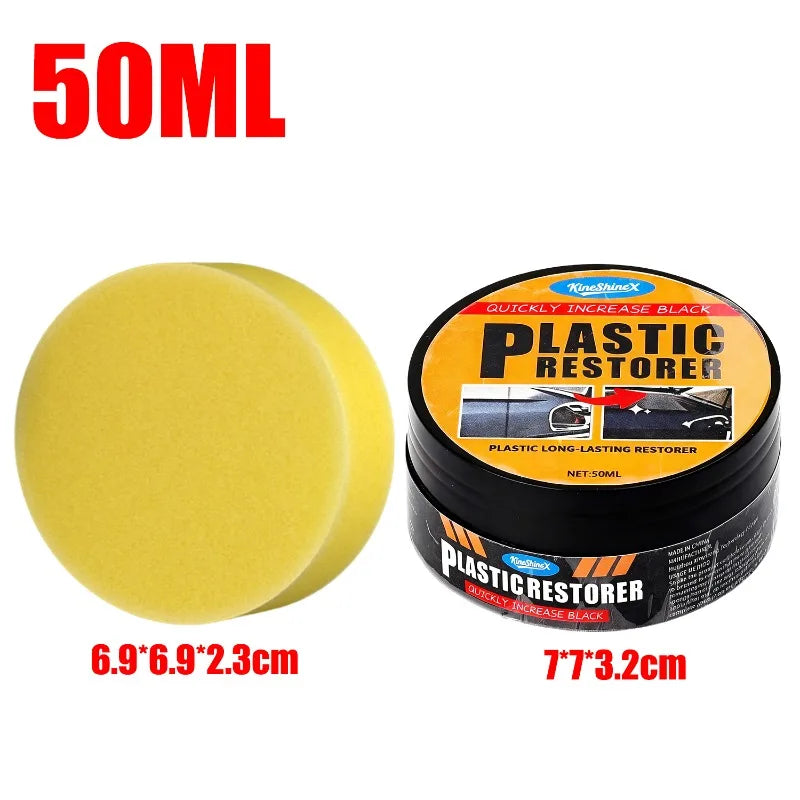 50 g Auto Innenraum Reparaturpaste – Kunststoff- & Leder Reparaturwachs für Armaturenbrett, Ledersitze & Pflege