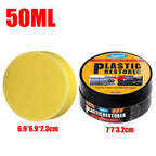 50 g Auto Innenraum Reparaturpaste – Kunststoff- & Leder Reparaturwachs für Armaturenbrett, Ledersitze & Pflege