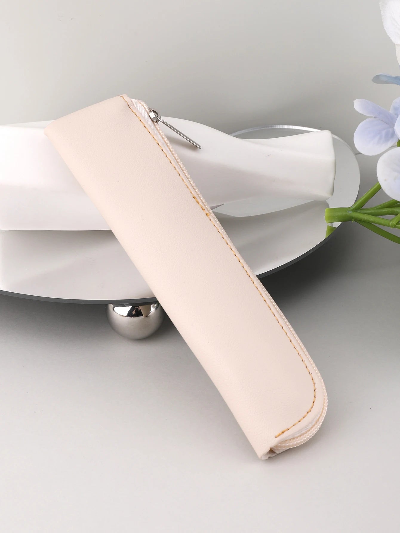 Süßes PU Leder Mäppchen mit Reißverschluss – Praktisches Federmäppchen für Schule &amp; Büro | Regalos ideales para el regreso a clases