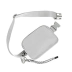 Extra Lange Gurt Fanny Pack – Leichte und Stylische Polyester Bauchtasche mit Handyfach, Umhänge- & Gürteltasche