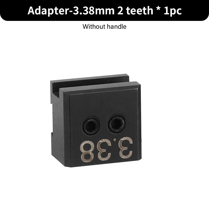 WUTA Modulares Adapter- & Schlagkopf-System für Lederwerkzeuge – Austauschbare Loch- & Stichaufsätze aus Edelstahl