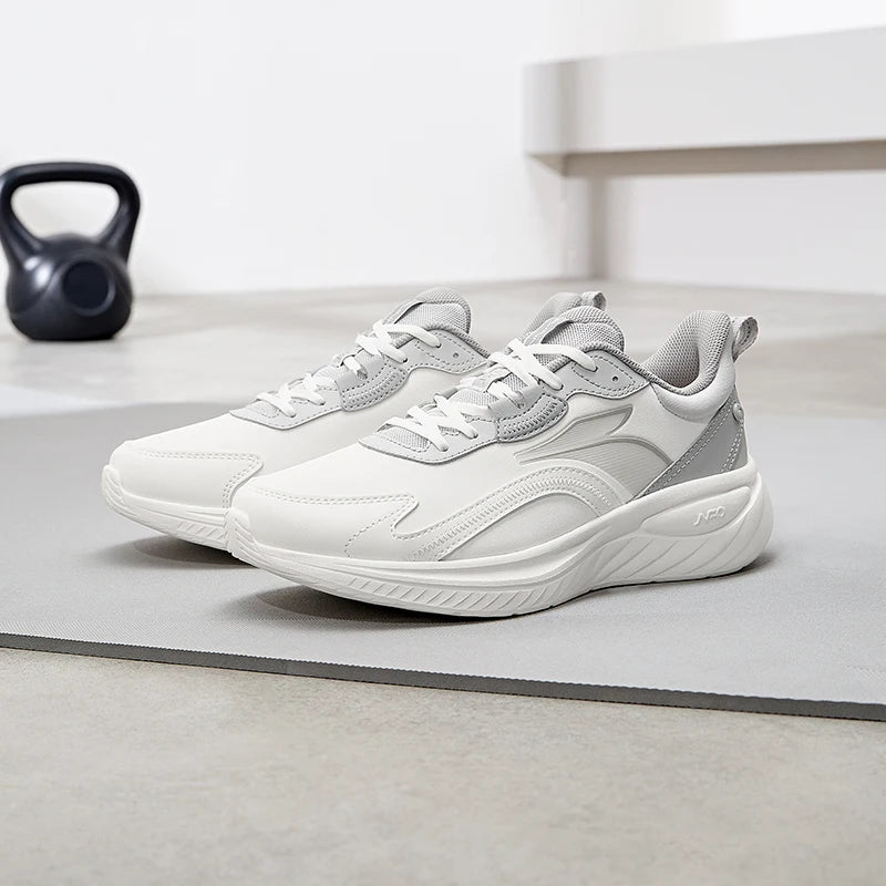 361 Degrees SoftFlow 3 Herren Laufschuhe – Leder Running Sneaker, leicht, stoßdämpfend, atmungsaktiv für Fitness & Alltag