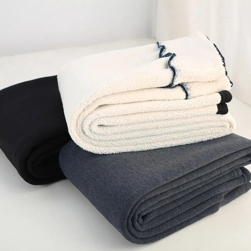 Thermo Fleece Leggings für Damen – Gefütterte Winter Leggings mit Cashmere-Anteil, Stretch & bequemer Passform