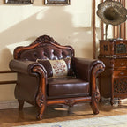 Skandinavisches Designer Ledersofa aus Rindsleder mit Massivholz – Moderne Wohnlandschaft für Wohnzimmer &amp; Schlafzimmer, individuell konfigurierbar