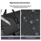 OZUKO Große Oxford Reise-Duffle Bag – Faltbare, wasserdichte Suit- & Weekend Tasche mit Schuhfach, Handgepäck für Damen & Herren