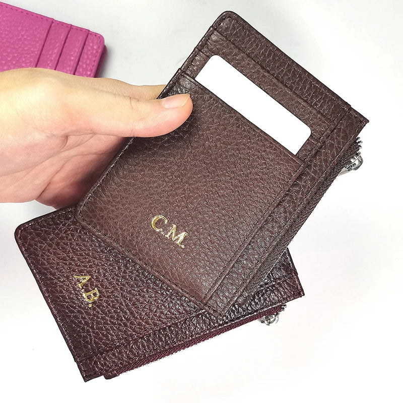 ISKYBOB Süße Damen Geldbörse aus PU-Leder – Kurze Wallet mit Reißverschluss & Druckknopf, Cartoon-Print, Kartenhalter & Münzfach