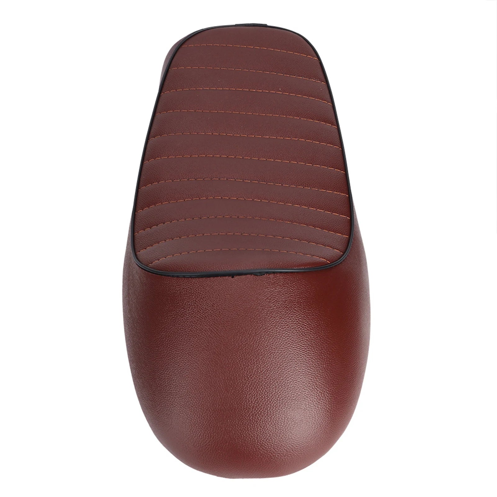 Vintage Café Racer Motorradsitz aus PU Leder – Flacher Retro Sattel für CG125, GN & CB400SS