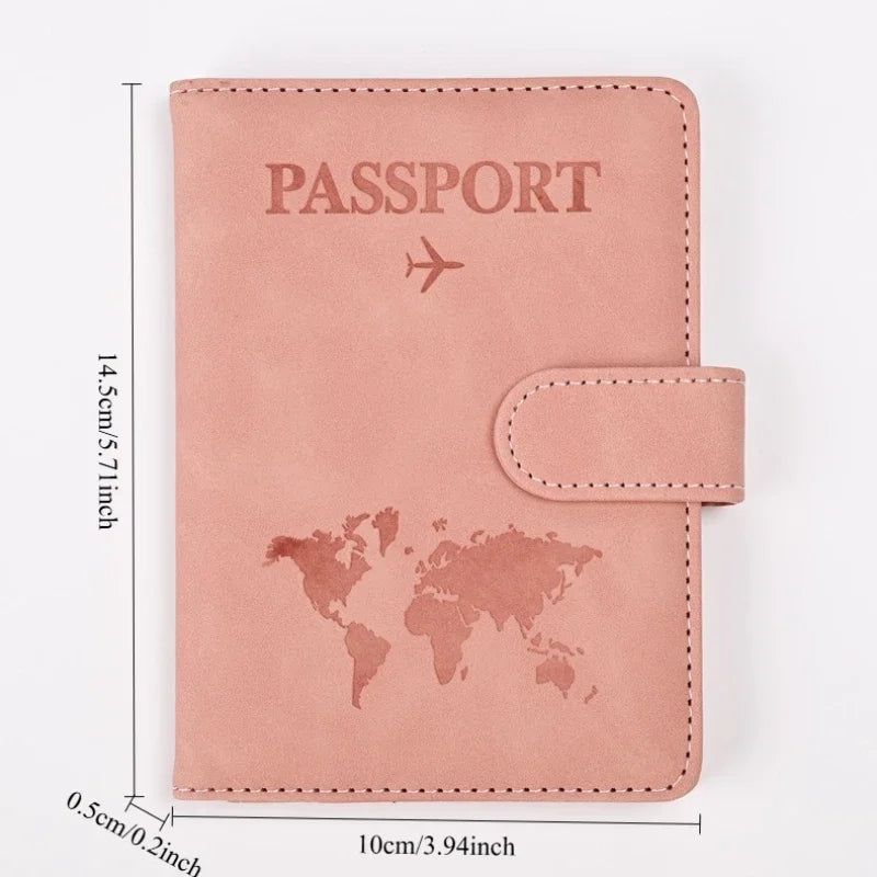 CEXIKA Personalisierte Reisepasshülle – PU-Leder Passport Cover mit Namensgravur als Geschenk zur Hochzeit & Reise