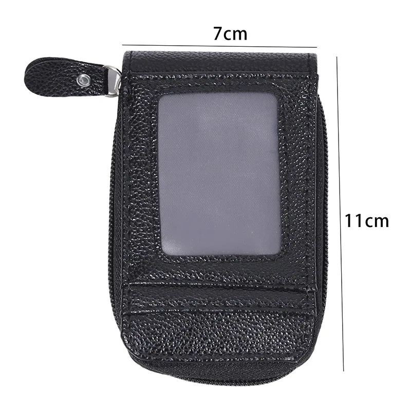 Clyine Koreanische PU-Leder Geldbörse – Cartoon Mini Wallet für Männer & Frauen, Kreditkarten- und Passetui