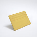 Personalisierter Leder Kartenhalter mit Initialen – Slim Wallet aus echtem Rindsleder für Damen &amp; Herren