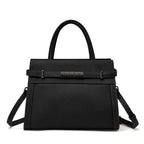 Damen Tote Bag aus echtem Rindsleder – Schlichte Business-Handtasche aus First-Layer Cowhide, elegante Schultertasche für Beruf & Alltag