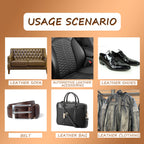 Lederpflege Wachs mit Bienenwachs – Möbel- &amp; Auto Lederpolitur für Sofa, Autositz, Lenkrad &amp; Holzoberflächen 