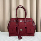 Luxus Wing Bag en cuir – Grand sac fourre-tout avec argent ou or, sac à main tendance pour femme. 