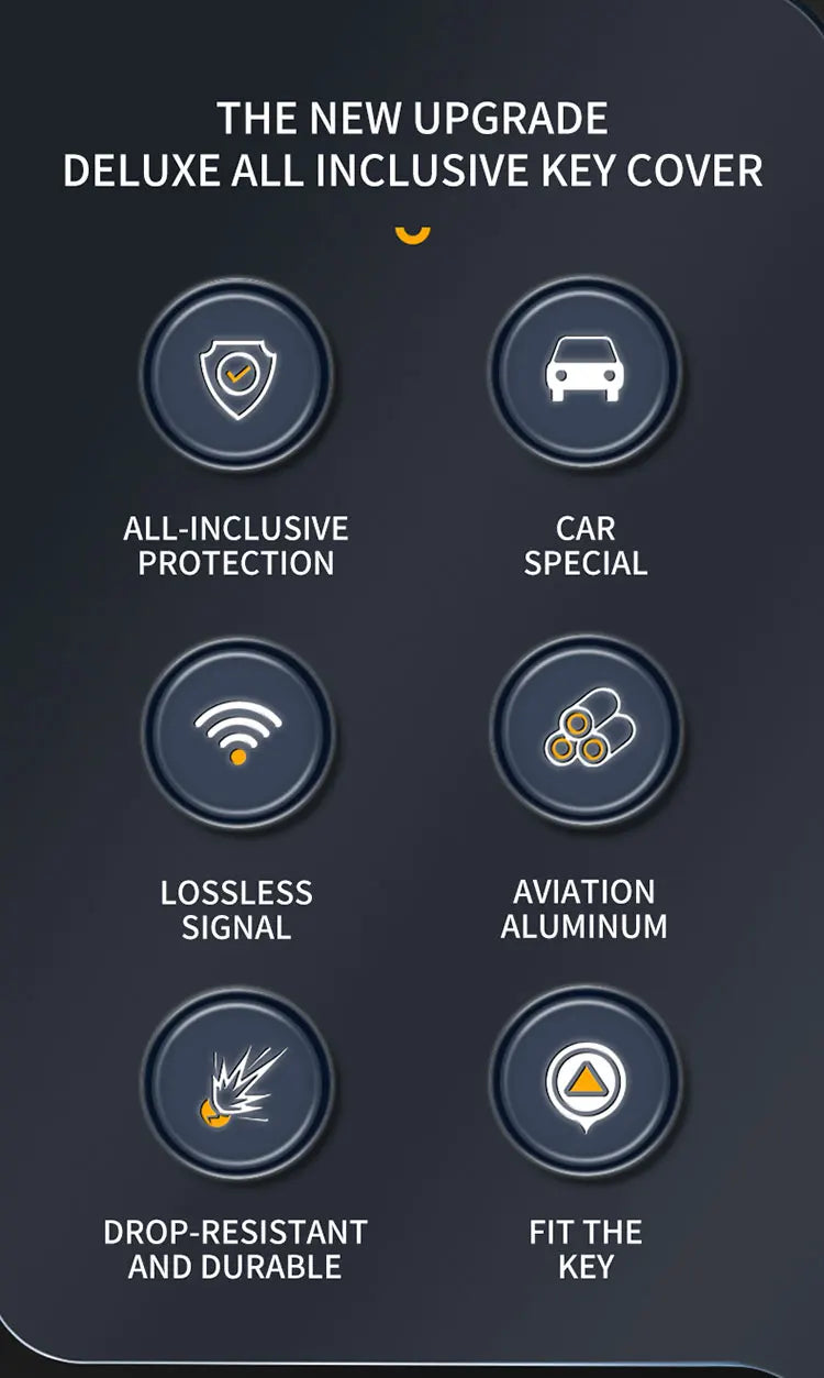 Étui de clé de voiture Premium en métal et cuir pour VW, Skoda et Seat – Housse de clé pour Polo, Golf, Passat, Tiguan, Octavia, Leon et plus