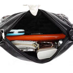 Damen-Handtasche aus Nylon – Weiche Textur, Große Kapazität & Vielseitige Casual Tote mit Reißverschluss