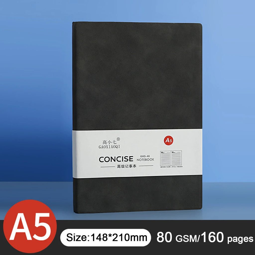 A5 Retro Leder-Notizbuch für Business & Alltag – Elegante Hülle, robuste Verarbeitung, professionelle Wirkung