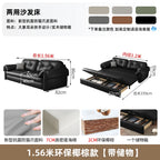 Platzsparendes Eck-Schlafsofa mit Stauraum – Klappbares Multifunktionssofa, verstellbar, modernes Design für Wohnzimmer & Gästezimmer