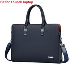 MOTAORA Herren PU-Leder Laptoptasche - Maletín de negocios y bolso bandolera para portátiles de 14 a 15,6 pulgadas, Arbeit &amp; Büro 
