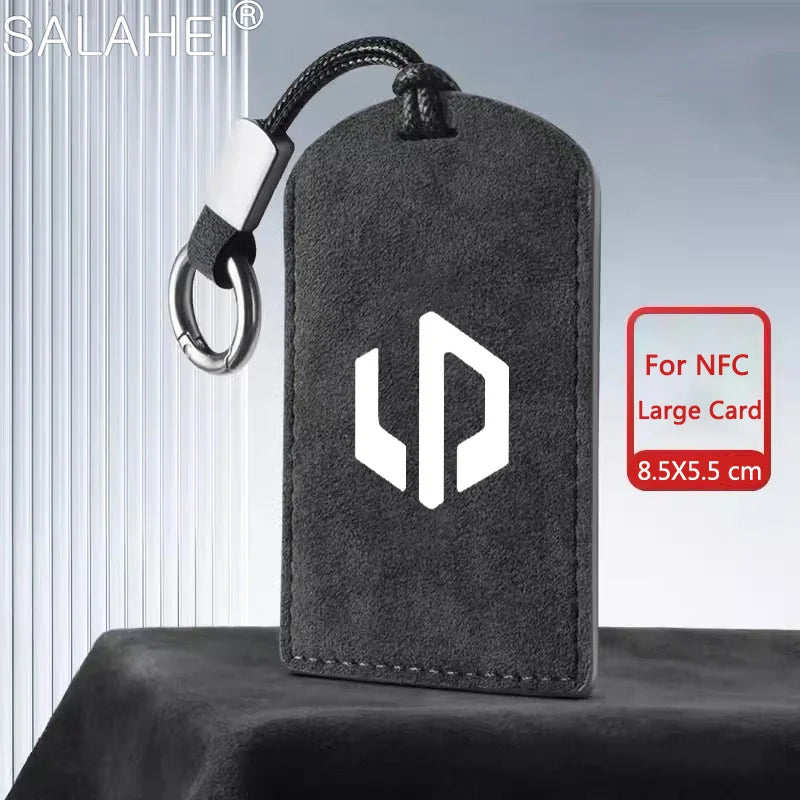 Premium Leder NFC Karten-Schlüssel Hülle für Leapmotor C10 (2024) – Elegantes Keyless Key Cover aus Leder & Wildleder