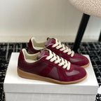 AIYUQI Damen Sneaker 2025 aus Echtleder – Flache Casual Trainingsschuhe für Frühling & Alltag | Modische Leder-Sneaker in großen Größen