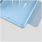 Étui en cuir PU pour iPad Air 11 &amp; 13 (2024-2025) et iPad Pro 11 / 12.9 – Housse de protection pour tablette avec support multi-angle et fonction veille/réveil 