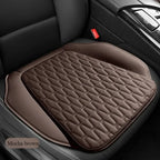 Belüftetes Leder Auto-Sitzkissen für alle Jahreszeiten – Ergonomisches Sitzpolster zur Erhöhung der Sitzhöhe & mehr Fahrkomfort