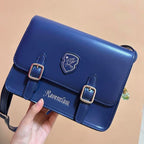 MINISO Harry Potter Rucksack & Crossbody Bag – PU Leder Schul- & Freizeitrucksack im Hogwarts Design für Damen & Herren