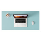 Tapis de bureau et tapis de souris en cuir PU pour bureau, bureau à domicile et école